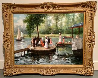 Oil on Canvas, Signed Dany Cooper