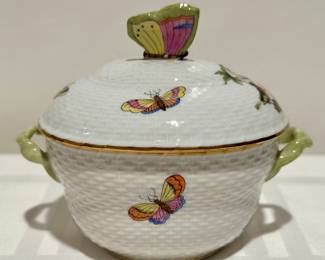 Herend Covered Sugar/Candy Bowl