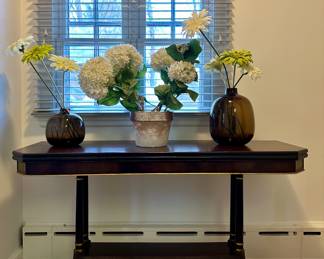 Console Table with Claw Feet