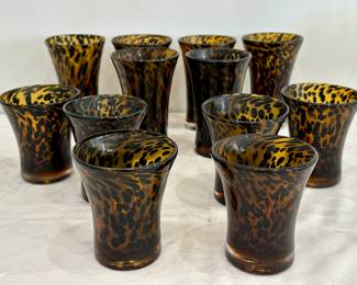 Art Glass Water & Juice Glasses