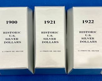 Historic U.S. Silver Dollars
