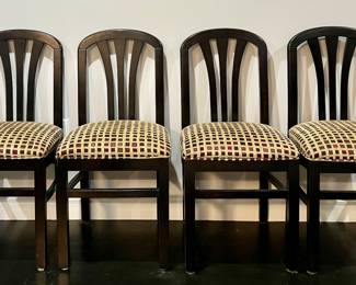 (4) Upholstered Chairs