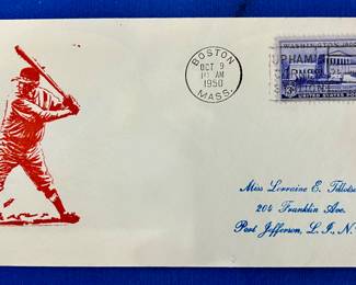 First Day Baseball Cover