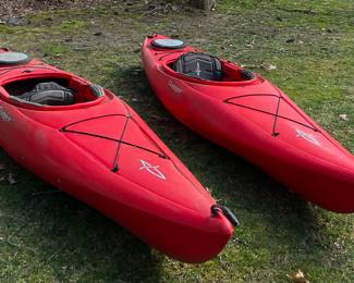 (2) Dagger Canoes