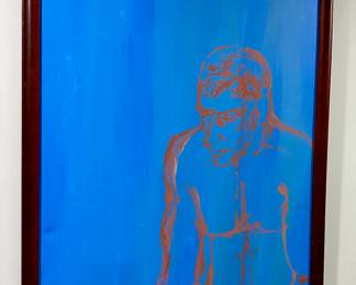 Oil on Canvas, Signed