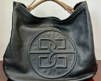 Bolvaint Rene Noir Motif Leather Bag