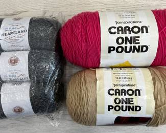 Lion Brand & Caron Yarn