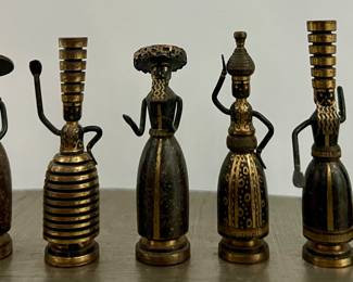 Hans Teppich Judaic Brass Figures