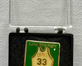 Larry Bird Night Pin