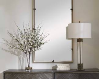 2 gorgeous gold mirrors available