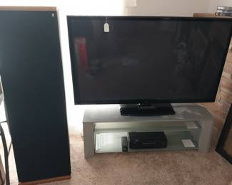 LG 60” TV, smart TV, VCR