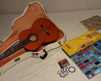 Garcia guitar, matchbox cars