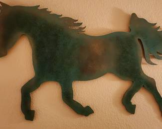 Rustic Horse Sign Wall Decor 