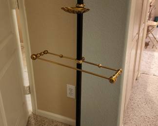 Hollywood Regency Iron and Brass Men's Valet