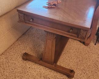 Rare American of Martinsville MCM Side or End Table with Drawer