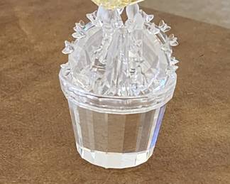 Swarovski Crystal FLOWERING CACTUS
