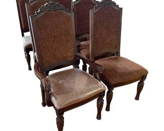 Set of 6 Ashley North Shore Dining Chairs