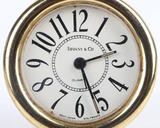 Tiffany & Co. desk clock