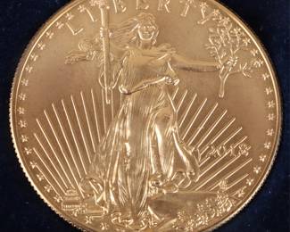 1oz gold Eagle Coin
