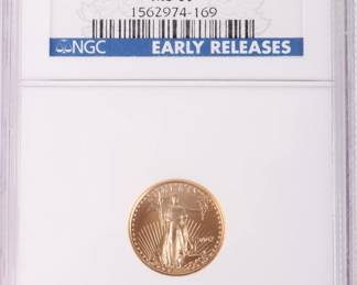 2007 Gold Eagle coin MS69