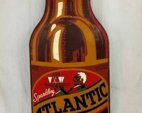 SST ATLANTIC ALE BOTTLE DIE CUT SIGN