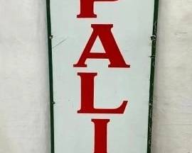 SSP SINCLAIR OPALINE VERTICAL SIGN