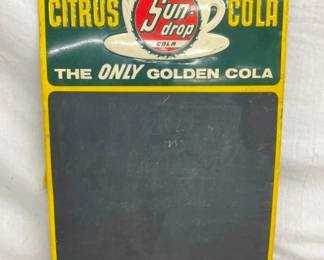 EMB. SST SUNDROP MENU SIGN