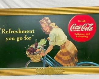 1944 ORIG. COCA COLA CARDBOARD