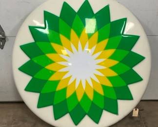 BP PLASTIC LIGHT UP CAN SIGN