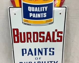 1953 DSP DURDSALS PAINTS SIGN