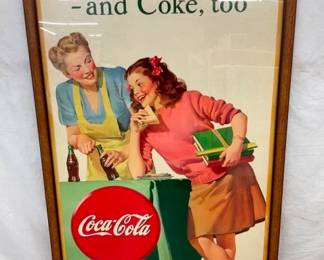 EARLY VERTICAL FRAMED COKE CB