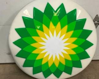 BP GAS LEXAN SIGN INSERT