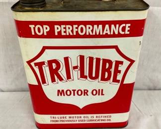 2G. TRI-LUBE MOTOR OIL CAN