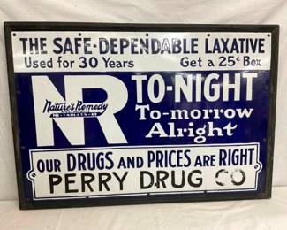 SSP FRAMED NATURES REMEDY SIGN