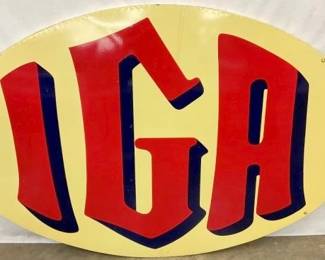 SSP IGA COOKIE CUTTER SIGN