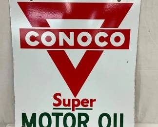DSP CONOCO SUPER MOTOR OIL SIGN
