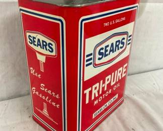 SIDE VIEW W/SEARS SIGN