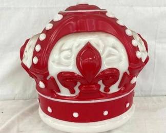 16IN RED CROWN GAS PUMP GLOBE