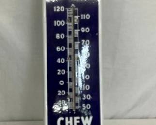 PORC. MAIL POUCH THERMOMTER