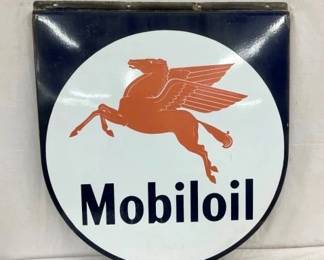 SSP MOBILOIL SIGN W/ PEGASUS