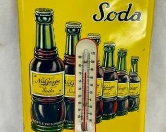 SST NUGRAPE SODA THERMOMETER