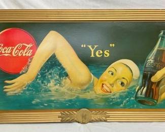 1945 COCA COLA CARDBOARD