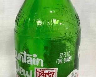 RARE 32OZ 1QT. MT. DEW PARTY JUG