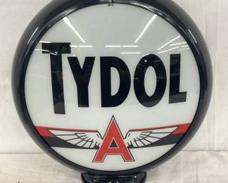 16IN. TYDOL GAS PUMP GLOBE