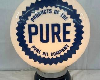 15IN LIGHTED PURE GLOBE