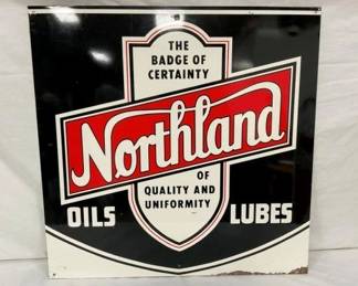 SST NORTHLAND OILS LUBES SIGN
