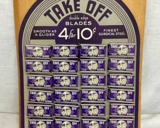 TAKE OFF 10C BLADES CB EASELBACK DISPLAY