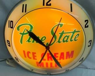 NICE COLORS DOUBLE BUBBLE CLOCK