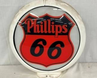 16IN. PHILLIPS 66 GAS PUMP GLOBE
