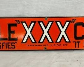 SSP TRIPLE XXX COLA SIGN